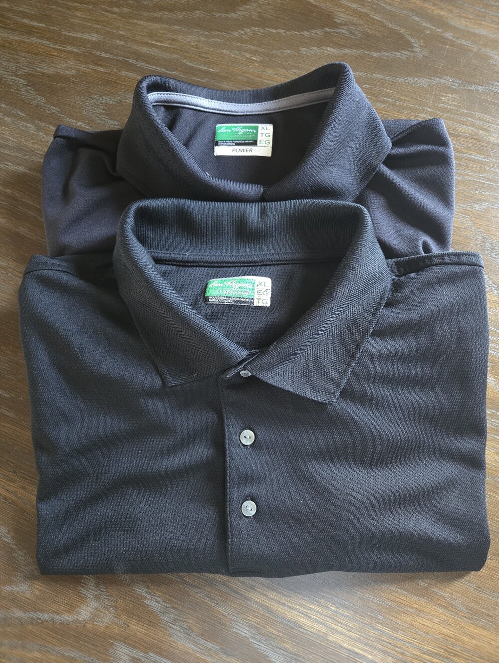 🖤BEN HOGAN Mens' Black Polo Golf Shirt Bundle